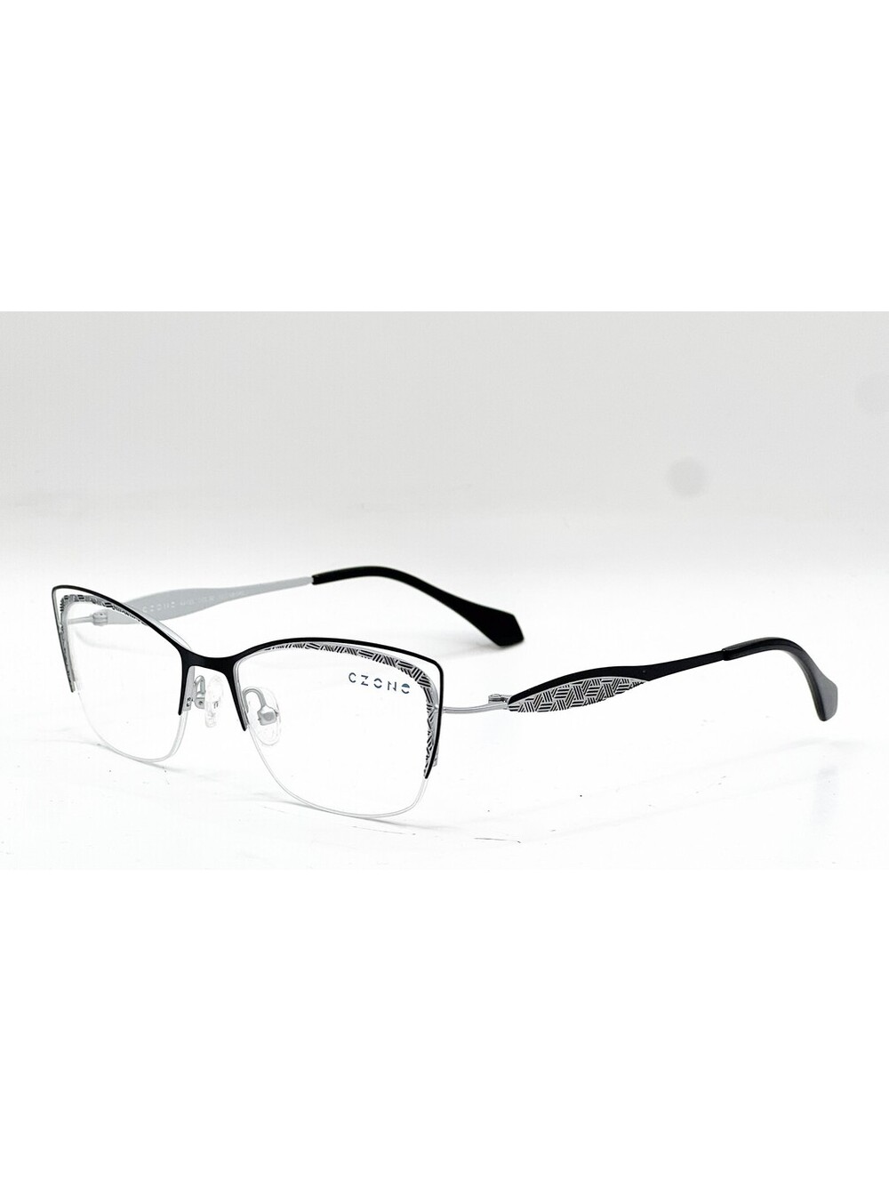 Czone A4133 90 Black/White Authentic Eyeglasses 53-18-140